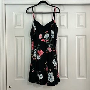 Old navy floral black dress. Size XL